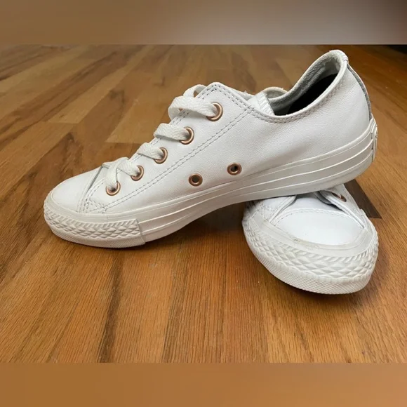 Converse custom rose gold sz 6 women’s - Picture 3 of 4